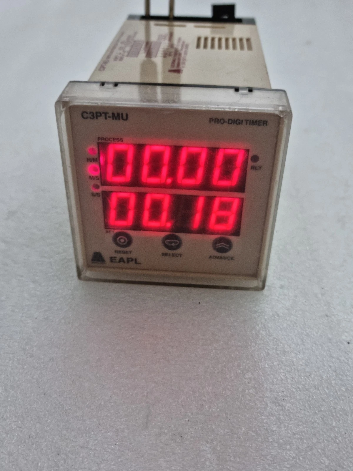 EAPL C3PT-MU DIGITAL MULTIFUNCTION TIMER 85-270V AC/DC (USED WORKING)